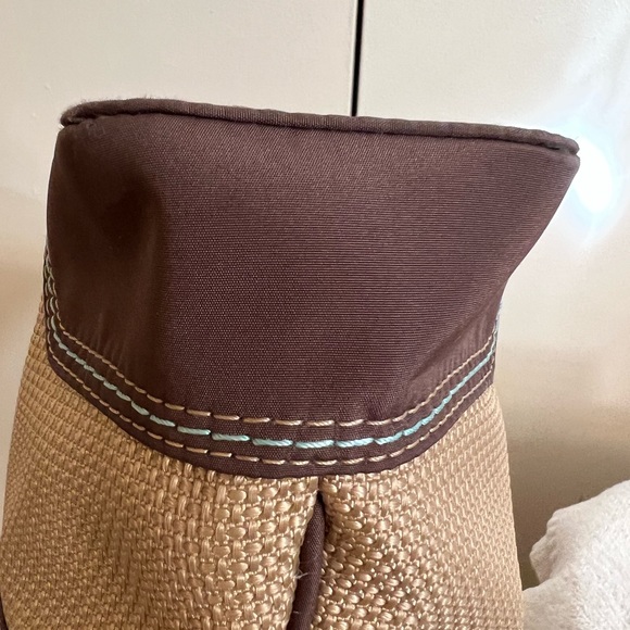 EUC The Sak Woven Tan Shoulder Bag - Picture 7 of 14